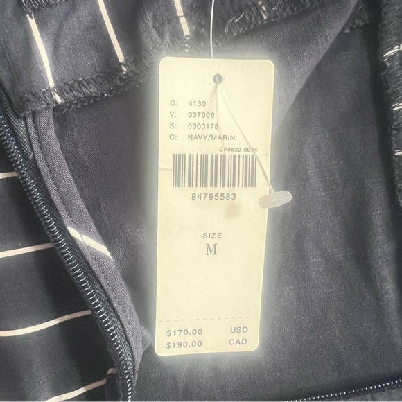 Anthropologie Slim Square-Neck Slit Midi Dress Size M - Picture 14 of 15